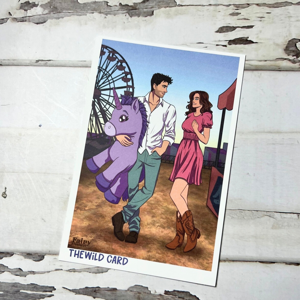 The Wild Card Character Print