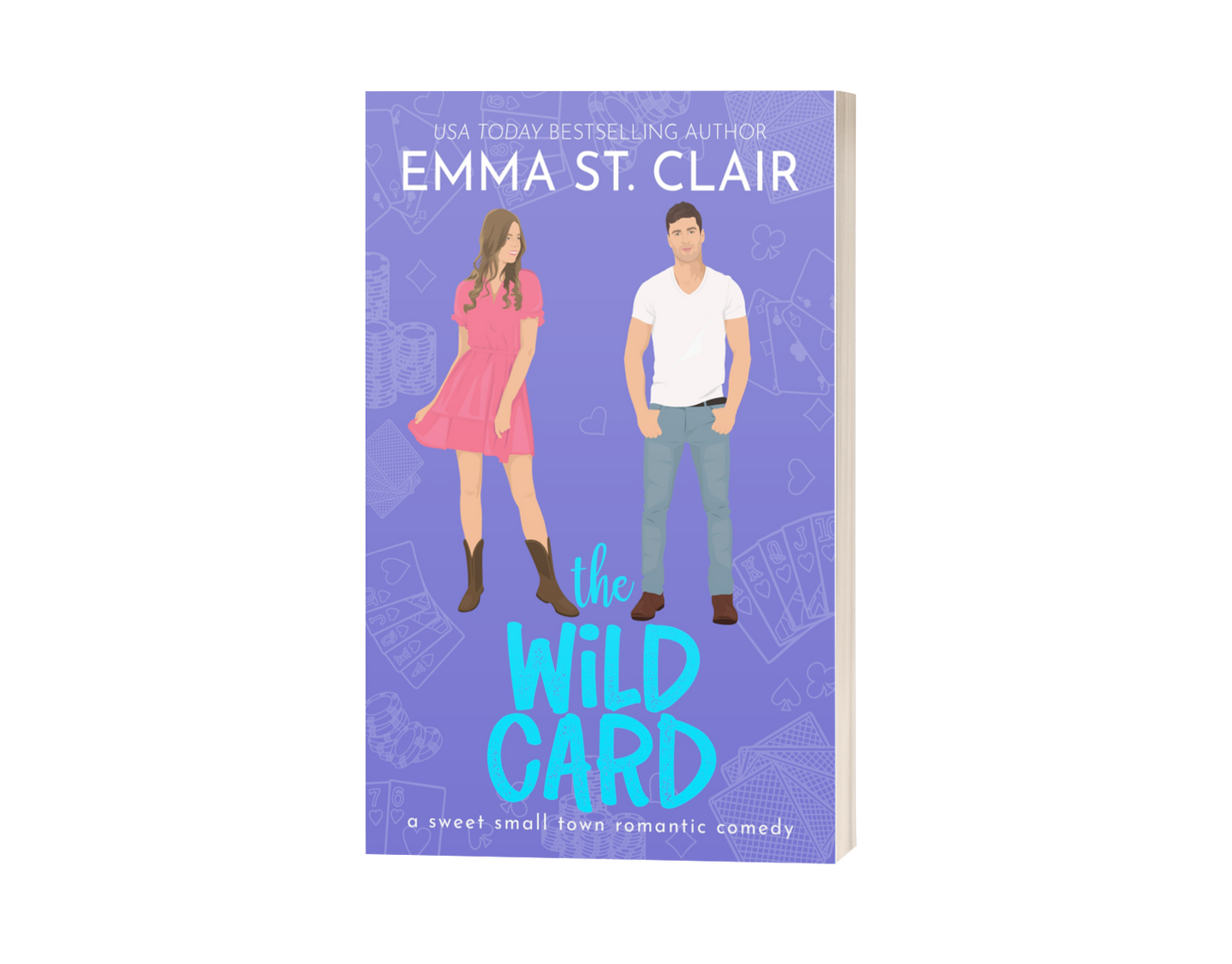 Signed Paperback - The Wild Card by Emma St. Clair