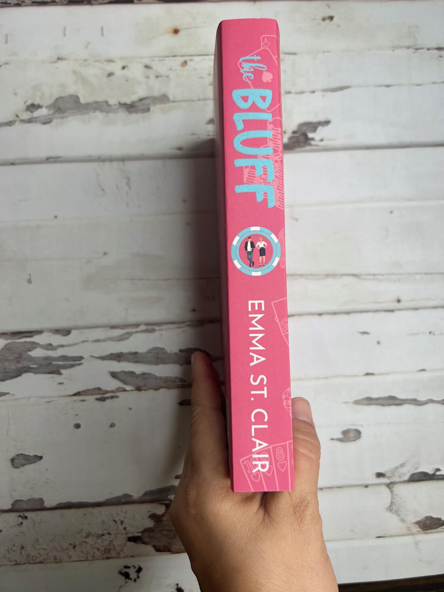 Signed Copy - The Bluff by Emma St. Clair (with faces)