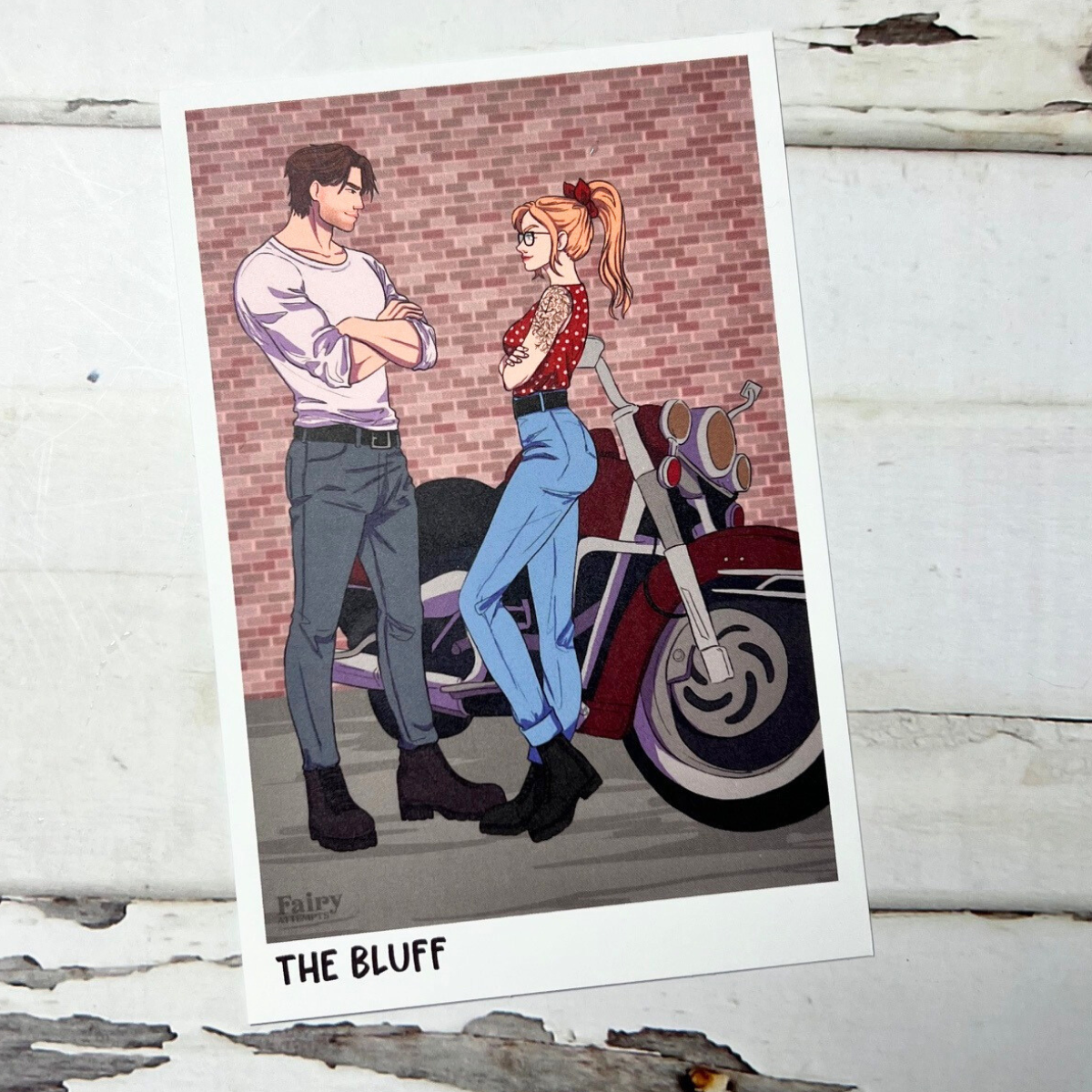 The Bluff Character Print