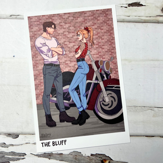 The Bluff Character Print
