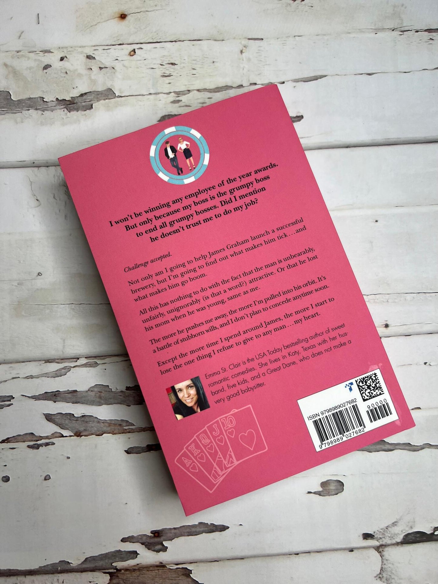 Signed Copy - The Bluff by Emma St. Clair (with faces)