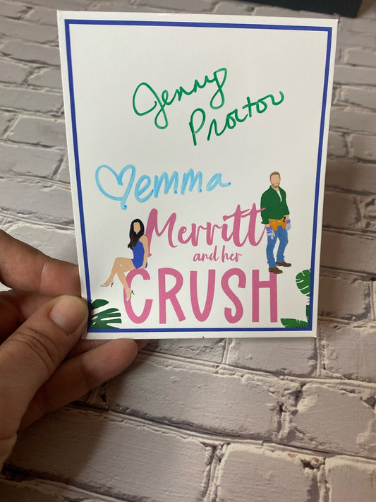 Signed Book Plate - Merritt and her Childhood Crush by Jenny Proctor and Emma St. Clair
