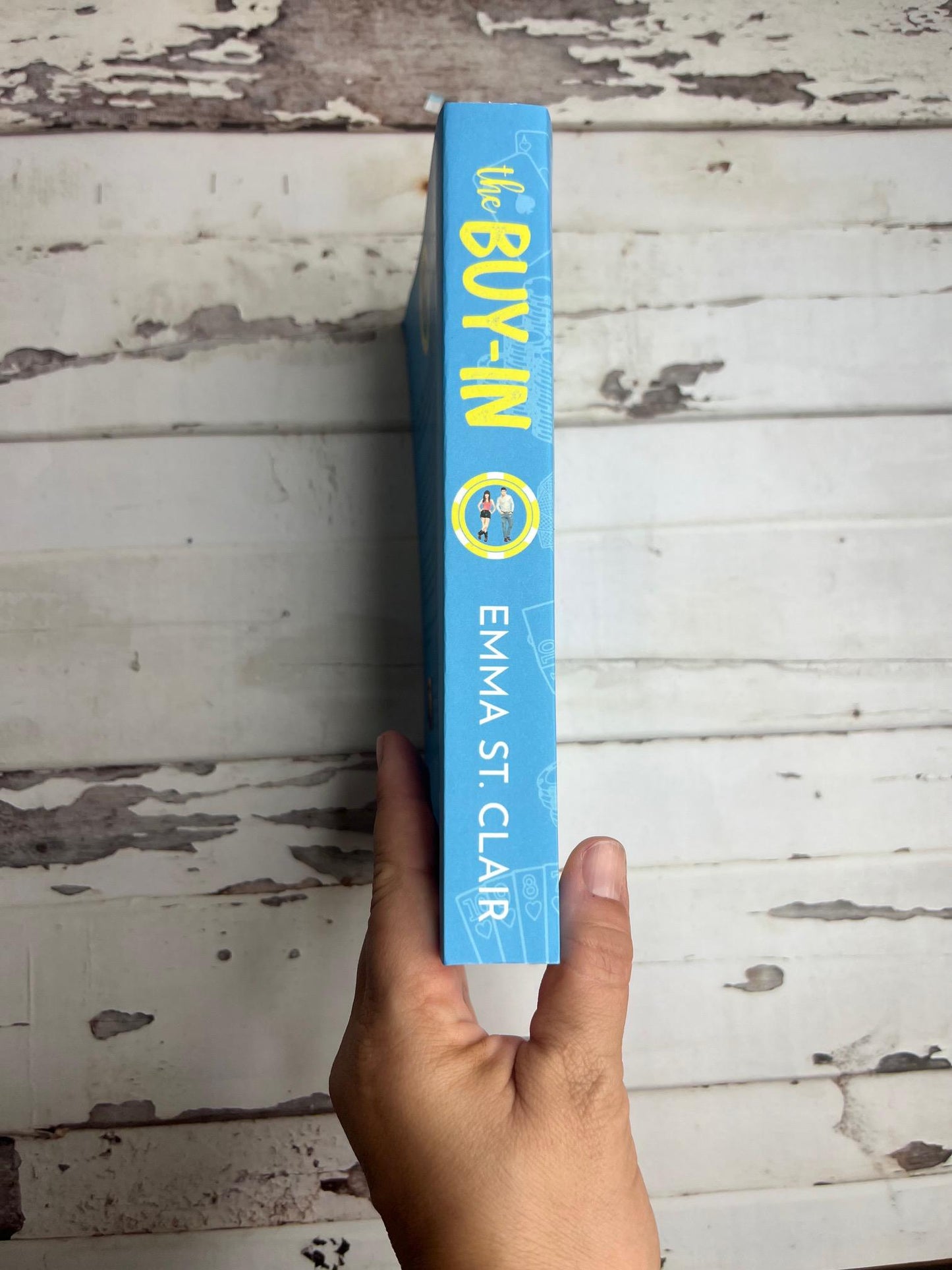 Signed Copy - The Buy-In by Emma St. Clair (with faces)