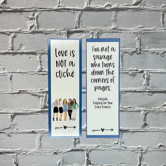Logan Bookmark Bookmarks – Emma St. Clair Books