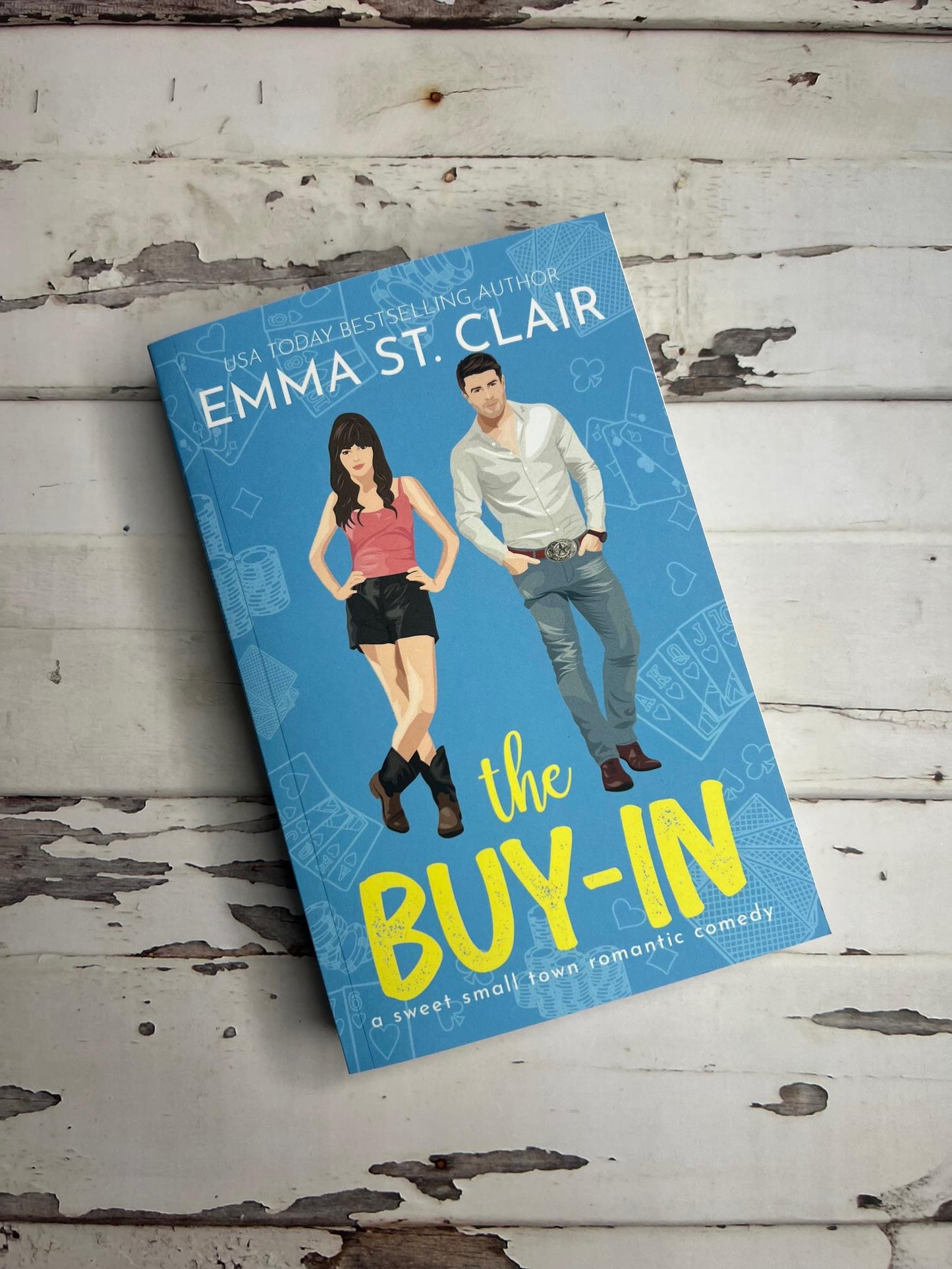 Signed Copy - The Buy-In by Emma St. Clair (with faces)