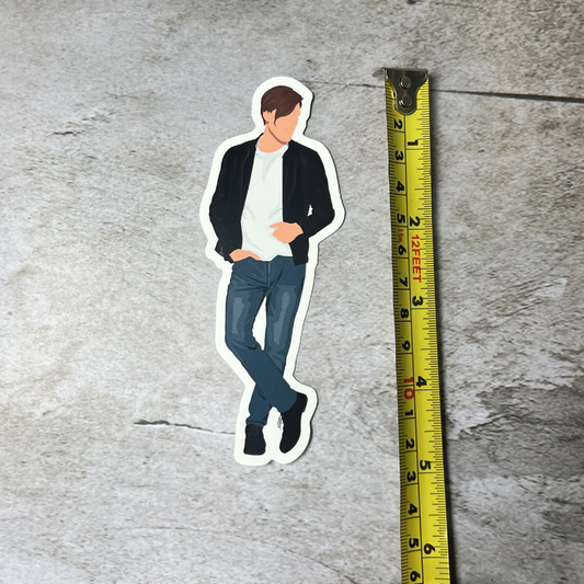 Sticker - Book Boyfriend James - 5" Vinyl