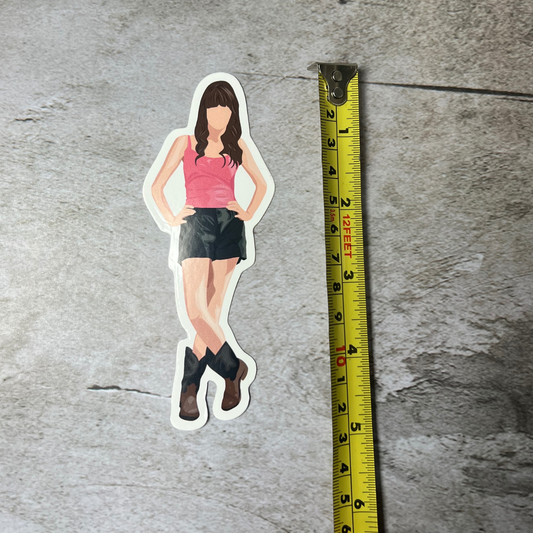 Sticker - Book Girlfriend Lindy - 5" Vinyl