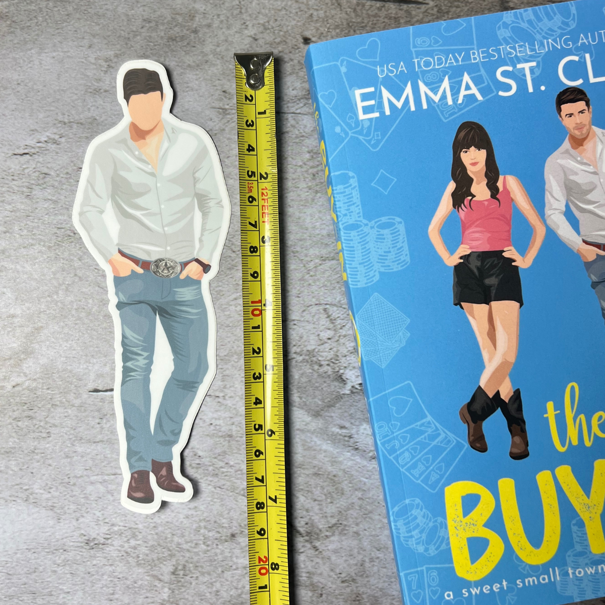 Sticker - Book Boyfriend Pat - 7" Vinyl