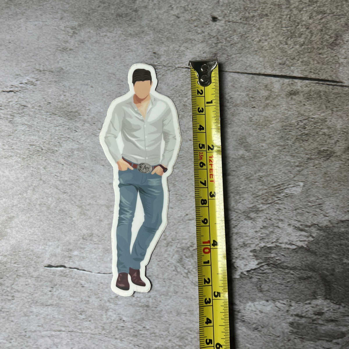 Sticker - Book Boyfriend Pat - 5" Vinyl