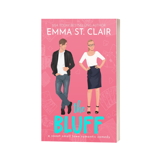 Signed Copy - The Bluff by Emma St. Clair (with faces)