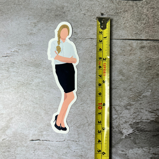 Sticker - Book Girlfriend Zoey - 5" Vinyl