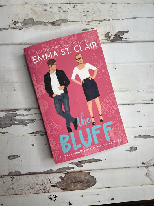 Signed Copy - The Bluff by Emma St. Clair (with faces)
