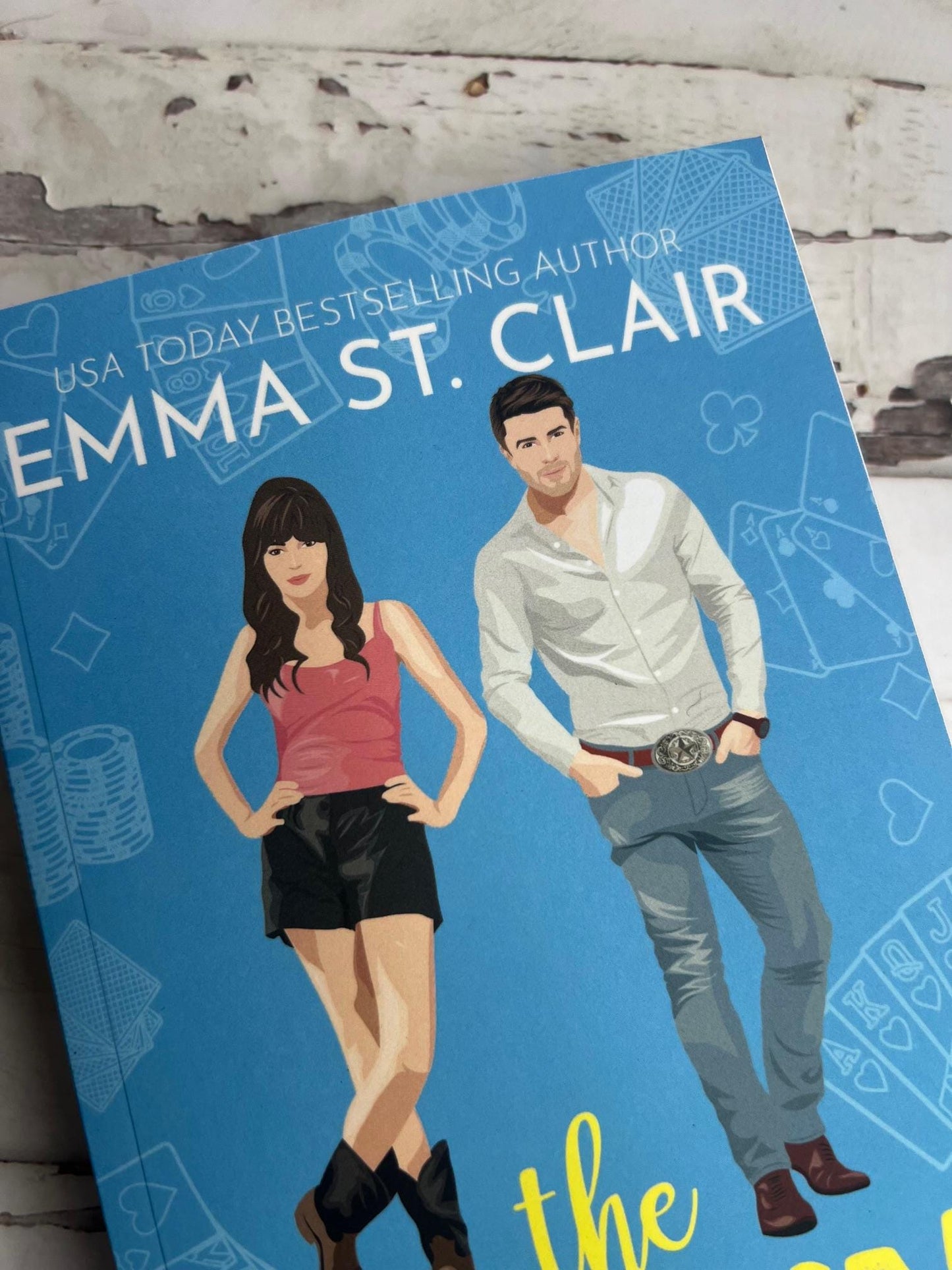 Signed Copy - The Buy-In by Emma St. Clair (with faces)