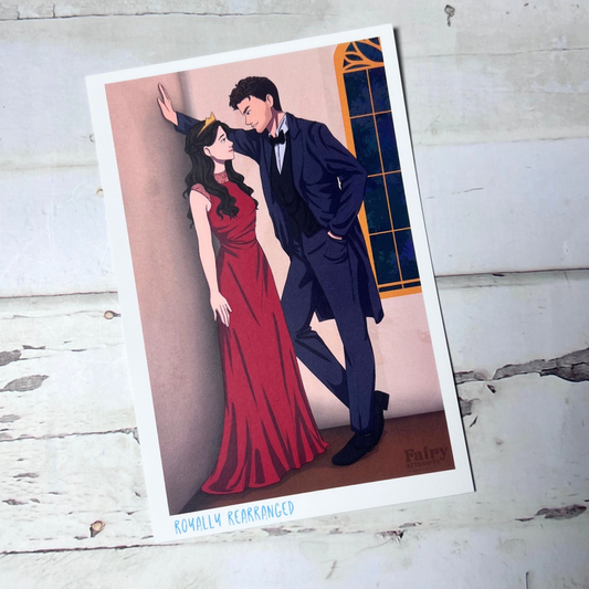 Royally Rearranged Character Print