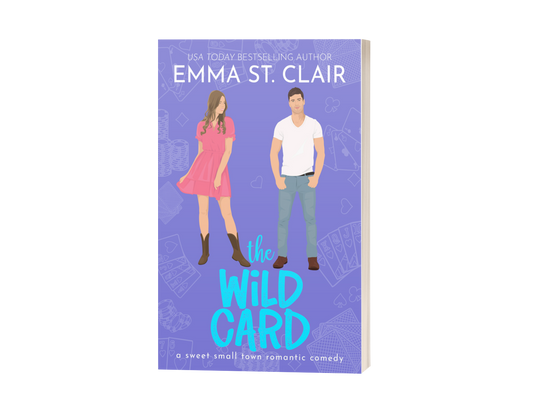 Signed Paperback - The Wild Card by Emma St. Clair